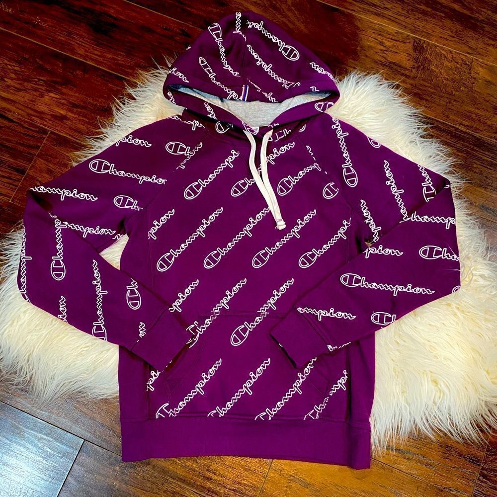 Champion purple sweatshirt Fleece Lined Purple